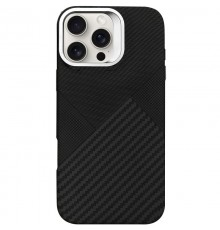 TPU чохол Pixel Craft with MagSafe для Apple iPhone 16 Pro (6.3") Graphite Flow