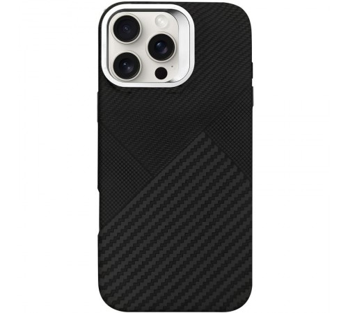 TPU чохол Pixel Craft with MagSafe для Apple iPhone 16 Pro Max (6.9") Graphite Flow