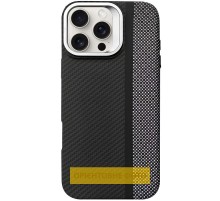 TPU чохол Pixel Craft with MagSafe для Apple iPhone 17 Pro (6.3") Carbon Line