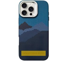TPU чохол Pixel Craft with MagSafe для Apple iPhone 17 Pro (6.3") Mountain Blue
