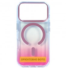 Чохол TPU+PC Phantom with MagSafe для Apple iPhone 17 (6.3") Pink