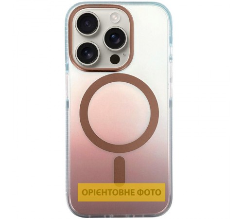 Чохол TPU+PC Phantom with MagSafe для Apple iPhone 17 (6.3") Rose Gold