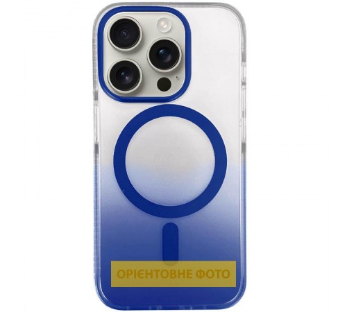 Чохол TPU+PC Phantom with MagSafe для Apple iPhone 17 Pro Max (6.9") Blue