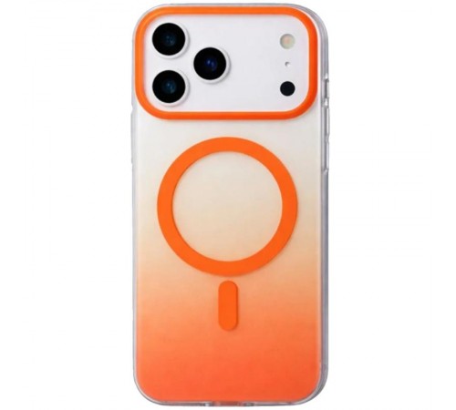 Чохол TPU+PC Phantom with MagSafe для Apple iPhone 17 Pro Max (6.9") Orange