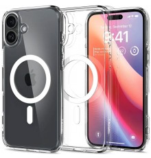 Чохол SGP Ultra Hybrid (MagFit) для Apple iPhone 17 (6.3") Прозорий