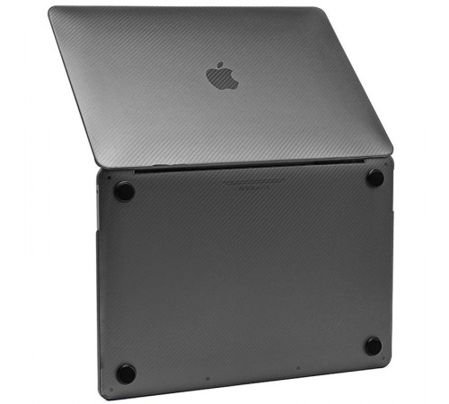 Чохол-накладка Carbon Shell для Apple MacBook Pro 14.2" (A2442/A2779/A2918/A2992/A3112/A3185/A3401) Чорний