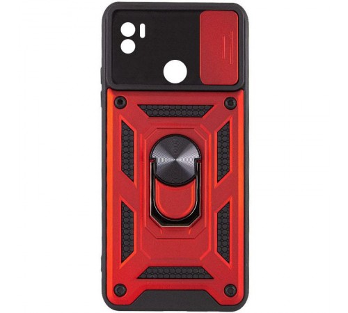 Чохол Ummi Camshield Serge Ring для Xiaomi Redmi A1+ / A2+ Червоний