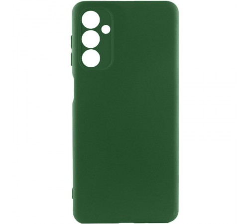 Чохол TPU GETMAN Liquid Silk Full Camera для Infinix Hot 60 Pro Зелений / Dark green