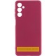 Чохол TPU GETMAN Liquid Silk Full Camera для Motorola Edge 60 / 60 Fusion Бордовий / Marsala
