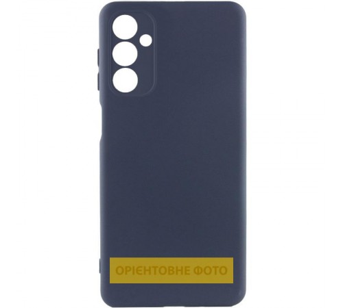 Чохол TPU GETMAN Liquid Silk Full Camera для Motorola Edge 60 / 60 Fusion Синій / Midnight Blue