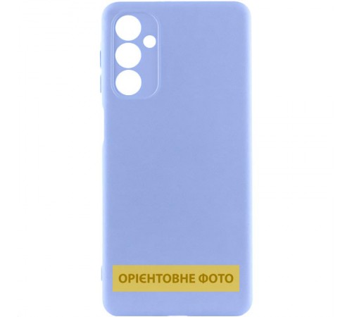 Чохол TPU GETMAN Liquid Silk Full Camera для Motorola Edge 60 Pro Бузковий / Light purple