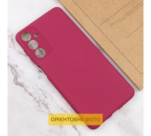 Чохол TPU GETMAN Liquid Silk Full Camera для Xiaomi Redmi 15 (EU) Бордовий / Marsala