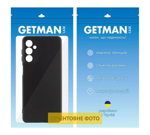 Чохол TPU GETMAN Liquid Silk Full Camera для Xiaomi Redmi 15 (EU) Чорний / Black