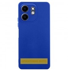 Чохол TPU GETMAN Liquid Silk Full Camera для Xiaomi Redmi 15 (EU) Синій / Deep navy
