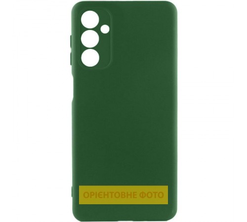 Чохол TPU GETMAN Liquid Silk Full Camera для Xiaomi Redmi 15 (EU) Зелений / Dark green