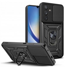 Чохол Ummi Camshield Serge Ring для Samsung Galaxy A04s Чорний