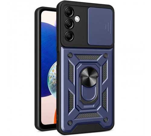 Чохол Ummi Camshield Serge Ring для Samsung Galaxy A04s Синій