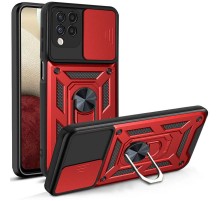 Чохол Ummi Camshield Serge Ring для Samsung Galaxy A12 / M12 Червоний
