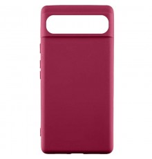 Чохол TPU GETMAN Liquid Silk для Google Pixel 7a Бордовий / Marsala