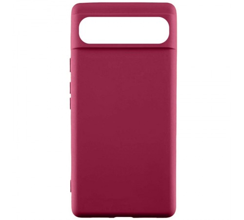 Чохол TPU GETMAN Liquid Silk для Google Pixel 7a Бордовий / Marsala Чохол TPU GETMAN Liquid Silk для Google Pixel 7a Бордовий / Marsala