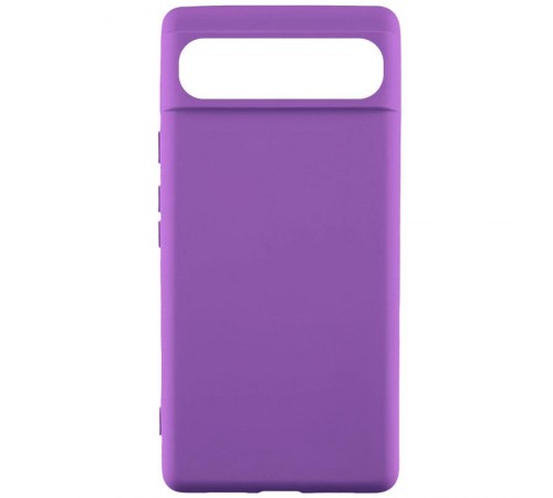 Чохол TPU GETMAN Liquid Silk для Google Pixel 7a Фіолетовий / Purple