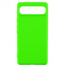 Чохол TPU GETMAN Liquid Silk для Google Pixel 7a Салатовий / Neon Green