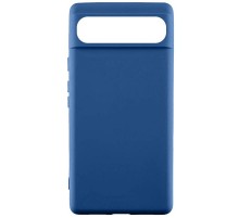 Чохол TPU GETMAN Liquid Silk для Google Pixel 7a Синій / Navy Blue