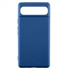 Чохол TPU GETMAN Liquid Silk для Google Pixel 7a Синій / Navy Blue