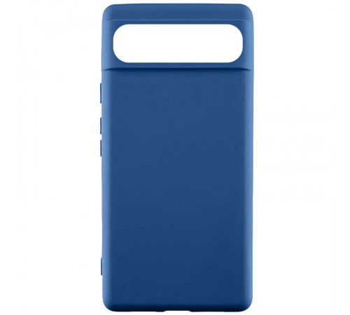 Чохол TPU GETMAN Liquid Silk для Google Pixel 7a Синій / Navy Blue