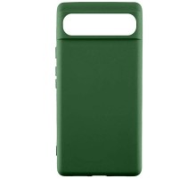 Чохол TPU GETMAN Liquid Silk для Google Pixel 7a Зелений / Dark green