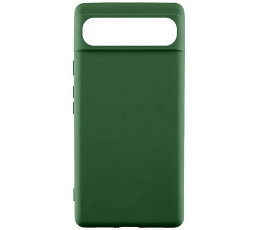 Чохол TPU GETMAN Liquid Silk для Google Pixel 7a Зелений / Dark green