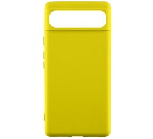 Чохол TPU GETMAN Liquid Silk для Google Pixel 7a Жовтий / Flash