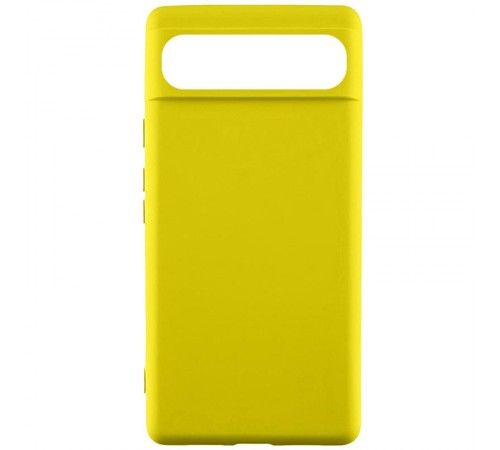 Чохол TPU GETMAN Liquid Silk для Google Pixel 7a Жовтий / Flash Чохол TPU GETMAN Liquid Silk для Google Pixel 7a Жовтий / Flash
