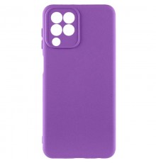 Чохол TPU GETMAN Liquid Silk Full Camera для Samsung Galaxy M33 5G Фіолетовий / Purple
