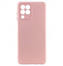 Чохол TPU GETMAN Liquid Silk Full Camera для Samsung Galaxy M33 5G Рожевий / Pink