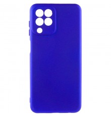 Чохол TPU GETMAN Liquid Silk Full Camera для Samsung Galaxy M33 5G Синій / Iris