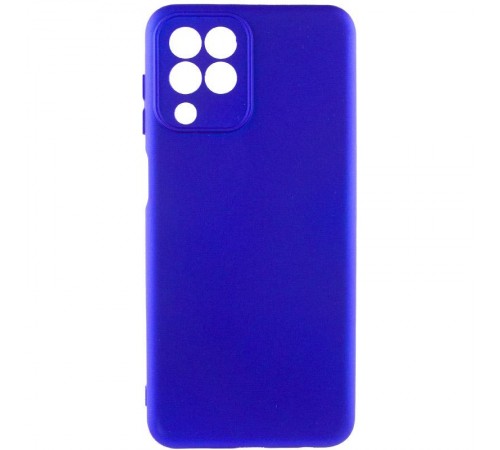 Чохол TPU GETMAN Liquid Silk Full Camera для Samsung Galaxy M33 5G Синій / Iris Чохол TPU GETMAN Liquid Silk Full Camera для Samsung Galaxy M33 5G Синій / Iris