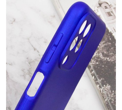 Чохол TPU GETMAN Liquid Silk Full Camera для Samsung Galaxy M33 5G Синій / Iris Чохол TPU GETMAN Liquid Silk Full Camera для Samsung Galaxy M33 5G Синій / Iris