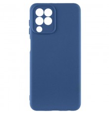 Чохол TPU GETMAN Liquid Silk Full Camera для Samsung Galaxy M33 5G Синій / Navy Blue
