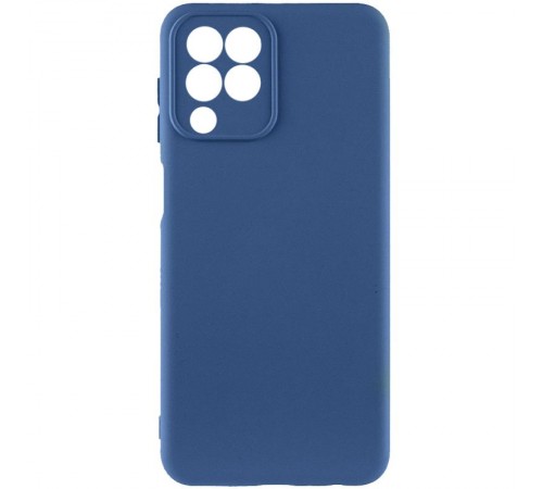 Чохол TPU GETMAN Liquid Silk Full Camera для Samsung Galaxy M33 5G Синій / Navy Blue Чохол TPU GETMAN Liquid Silk Full Camera для Samsung Galaxy M33 5G Синій / Navy Blue