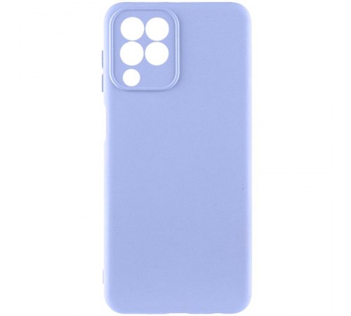 Чохол TPU GETMAN Liquid Silk Full Camera для Samsung Galaxy M33 5G Бузковий / Light purple Чохол TPU GETMAN Liquid Silk Full Camera для Samsung Galaxy M33 5G Бузковий / Light purple