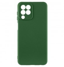Чохол TPU GETMAN Liquid Silk Full Camera для Samsung Galaxy M33 5G Зелений / Dark green