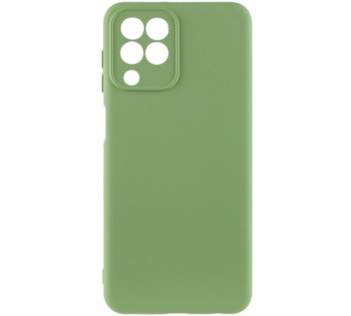 Чохол TPU GETMAN Liquid Silk Full Camera для Samsung Galaxy M33 5G Зелений / Pistachio Чохол TPU GETMAN Liquid Silk Full Camera для Samsung Galaxy M33 5G Зелений / Pistachio