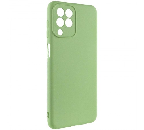 Чохол TPU GETMAN Liquid Silk Full Camera для Samsung Galaxy M33 5G Зелений / Pistachio Чохол TPU GETMAN Liquid Silk Full Camera для Samsung Galaxy M33 5G Зелений / Pistachio
