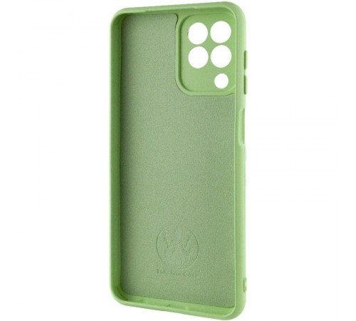 Чохол TPU GETMAN Liquid Silk Full Camera для Samsung Galaxy M33 5G Зелений / Pistachio Чохол TPU GETMAN Liquid Silk Full Camera для Samsung Galaxy M33 5G Зелений / Pistachio