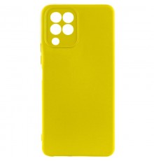 Чохол TPU GETMAN Liquid Silk Full Camera для Samsung Galaxy M33 5G Жовтий / Flash