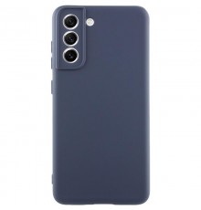 Чохол TPU GETMAN Liquid Silk Full Camera для Samsung Galaxy S22+ Синій / Midnight Blue