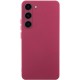 Чохол TPU GETMAN Liquid Silk Full Camera для Samsung Galaxy S23+ Бордовий / Marsala