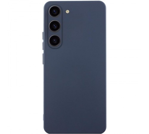 Чохол TPU GETMAN Liquid Silk Full Camera для Samsung Galaxy S23+ Синій / Midnight Blue Чохол TPU GETMAN Liquid Silk Full Camera для Samsung Galaxy S23+ Синій / Midnight Blue