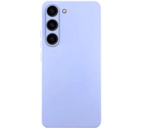Чохол TPU GETMAN Liquid Silk Full Camera для Samsung Galaxy S23+ Бузковий / Light purple Чохол TPU GETMAN Liquid Silk Full Camera для Samsung Galaxy S23+ Бузковий / Light purple